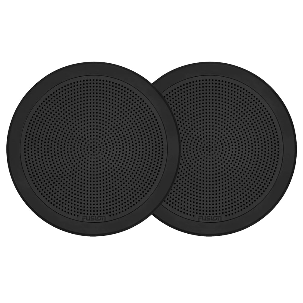 Fusion FM-F77RB FM Series 7.7" Flush Mount Round Marine Speakers - Black Grill - 200W [010-02300-01] | Speakers by Fusion 