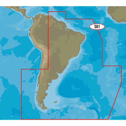 C-MAP 4D SA-D501 Gulf of Paria to Cape Horn [SA-D501] | C-Map 4D by C-MAP 