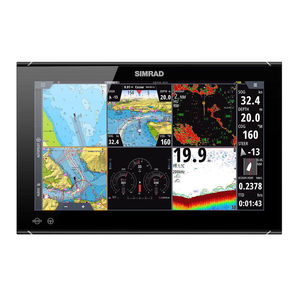 Simrad NSO evo3S 16" MFD System Pack [000-15126-001] | GPS - Fishfinder Combos by Simrad 