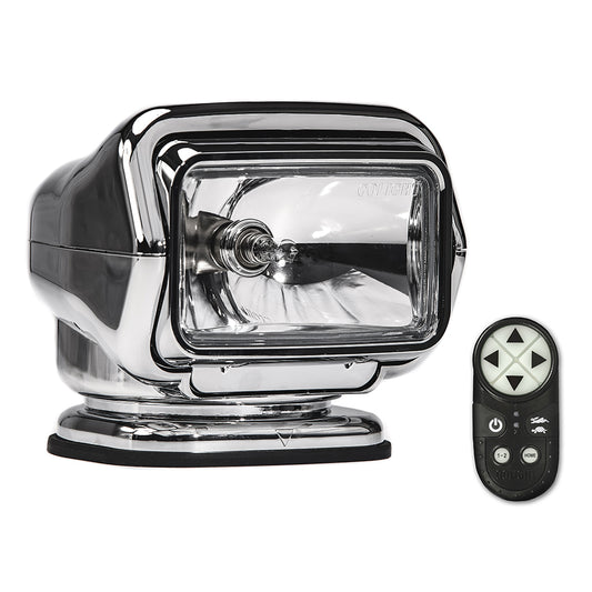 Golight Stryker ST Series Portable Magnetic Base Chrome Halogen w/Wireless Handheld Remote