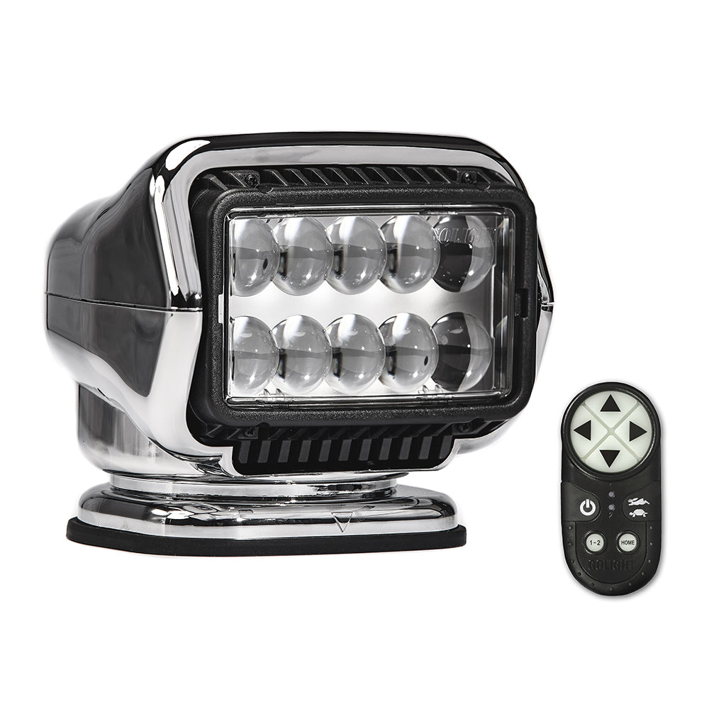 Golight Stryker ST Series Permanent Mount Chrome LED w/Wireless Handheld Remote