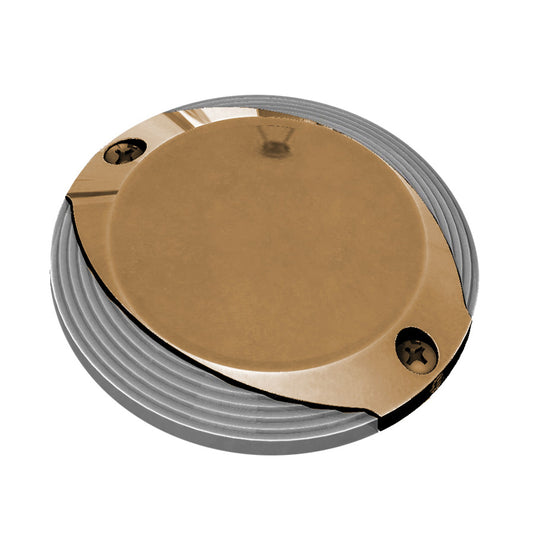 Lumitec Scallop Pathway Light - Warm White - Bronze Housing [101630]