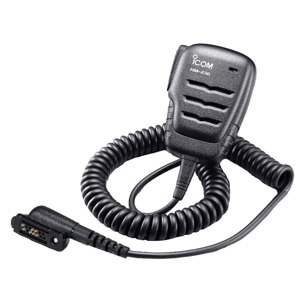 Icom Compact Waterproof Speaker Mic f/M85 [HM236] | Accessories by Icom 