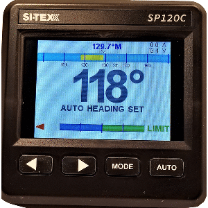 SI-TEX SP-120 Color System w/Rudder Feedback w/o Drive Unit