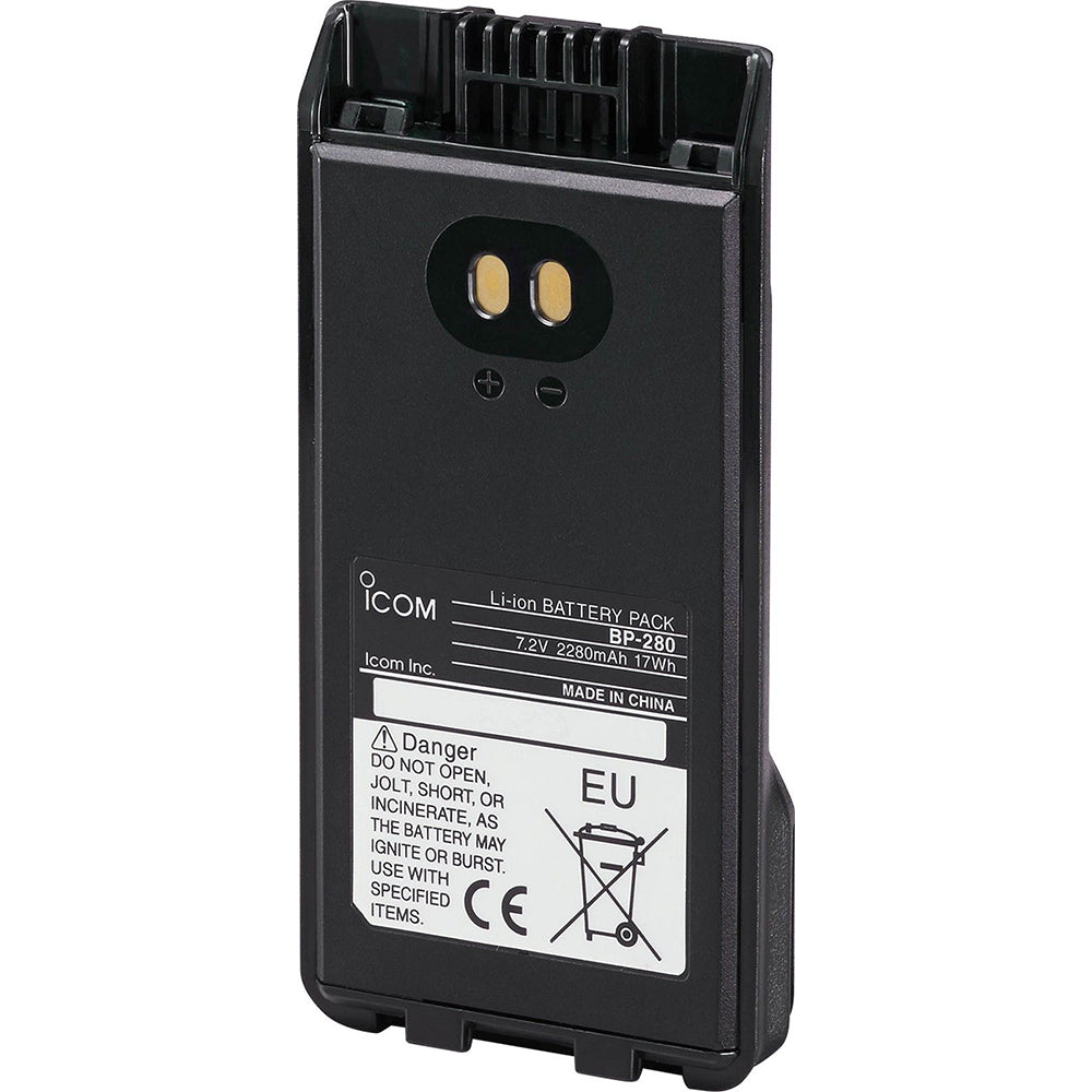 Icom BP-280 Li-ion Battery - 7.4V 2400mAh f/A16 [BP280] | Accessories by Icom 