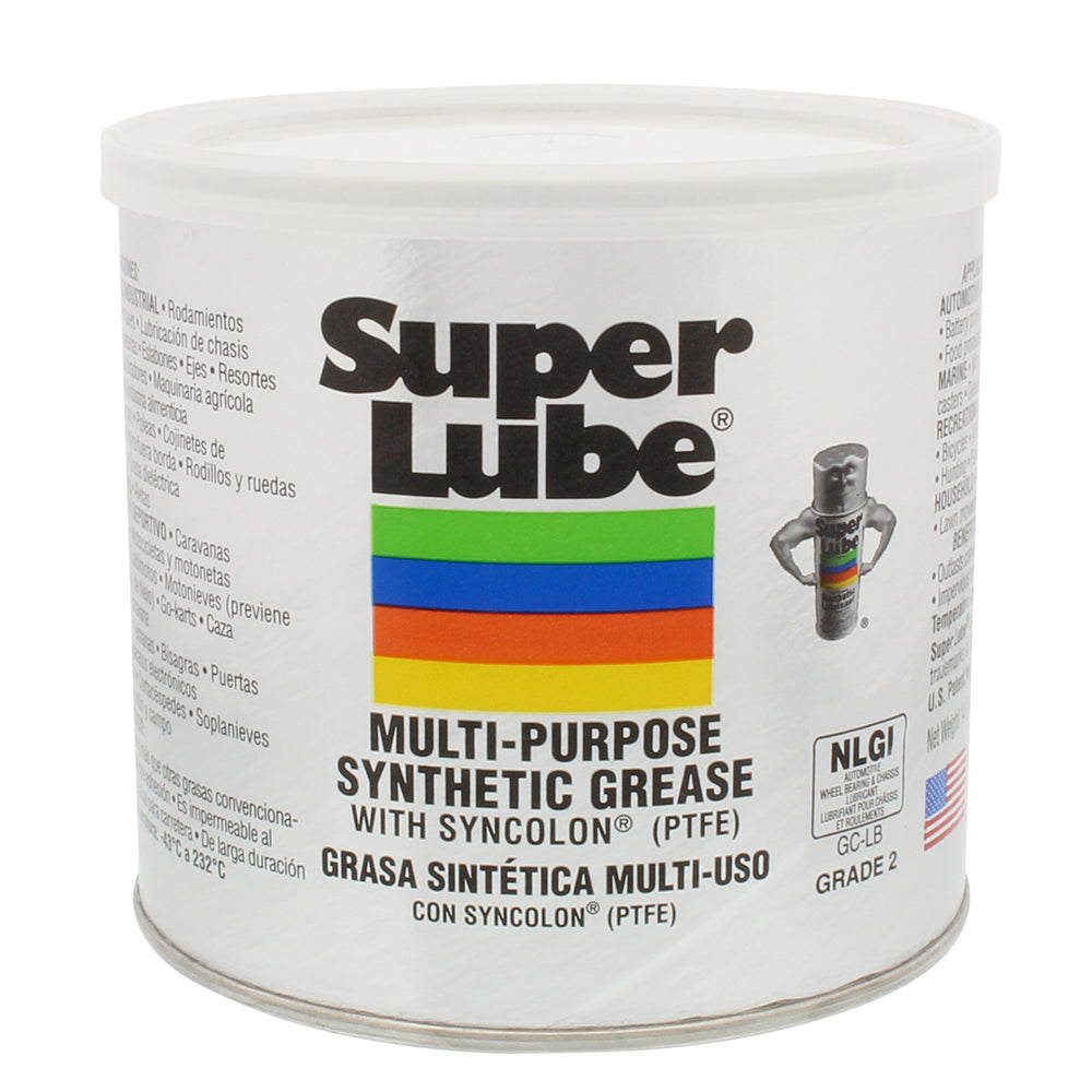 Super Lube Multi-Purpose Synthetic Grease w/Syncolon (PTFE) - 14.1oz Canister [41160]