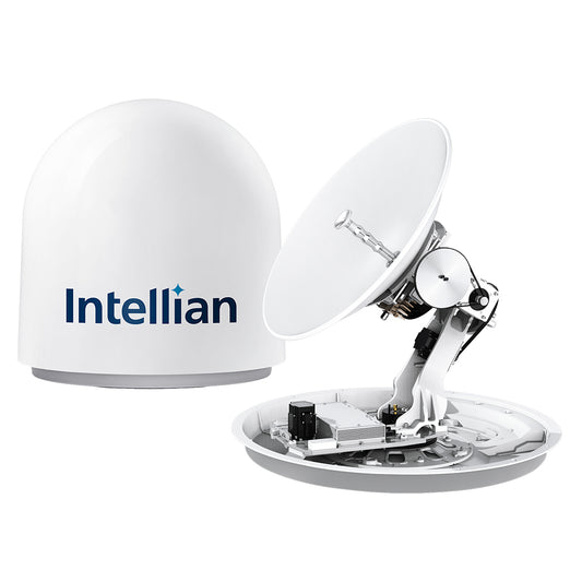 Intellian v60E 65cm Ku-band Maritime VSAT Antenna System - 6W Single Buc Single Cable - Lightweight