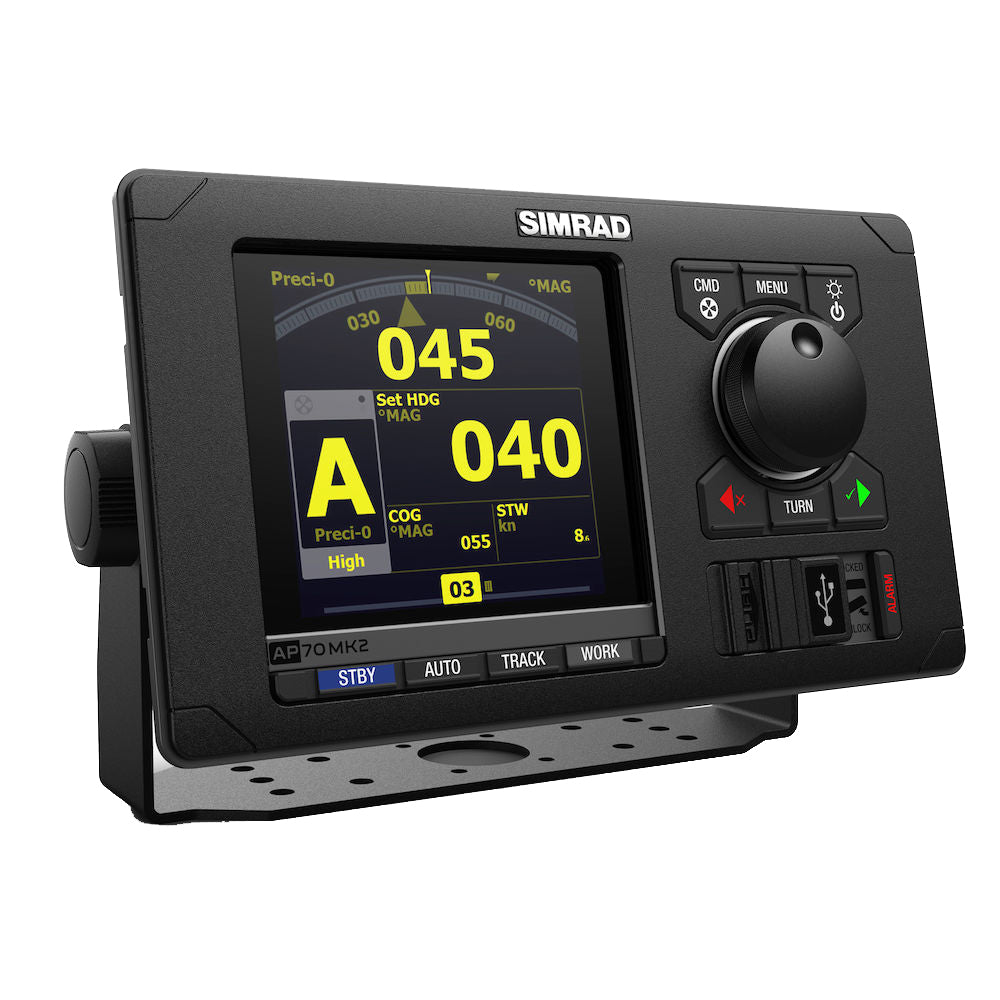 Simrad AP70 MK2 Autopilot IMO Pack f/Solenoid - Includes AP70 MK2 Control Head  AC80S Course Computer [000-15040-001] | Autopilots by Simrad 