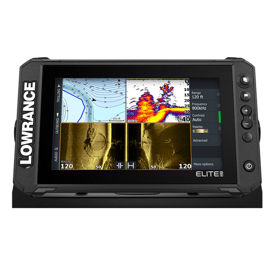 Lowrance Elite FS 9 Chartplotter/Fishfinder w/Active Imaging 3-in-1 Transom Mount Transducer [000-15692-001] | GPS - Fishfinder Combos by Lowrance 