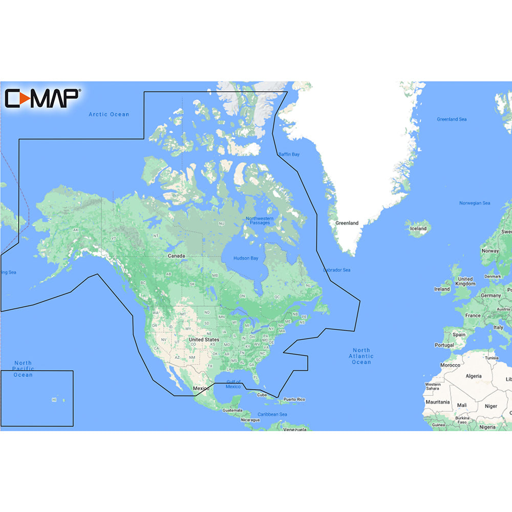 C-MAP M-NA-Y200-MS DISCOVER North America [M-NA-Y200-MS] | C-Map Discover by C-MAP 