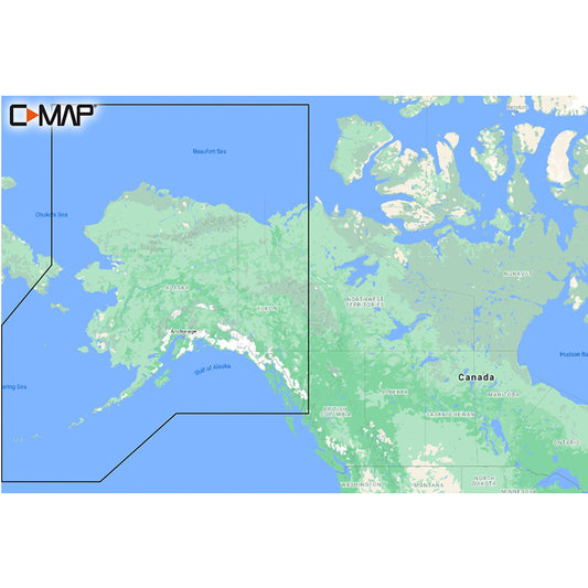 C-MAP M-NA-Y208-MS Alaska REVEAL Coastal Chart [M-NA-Y208-MS] | C-Map Reveal by C-MAP 