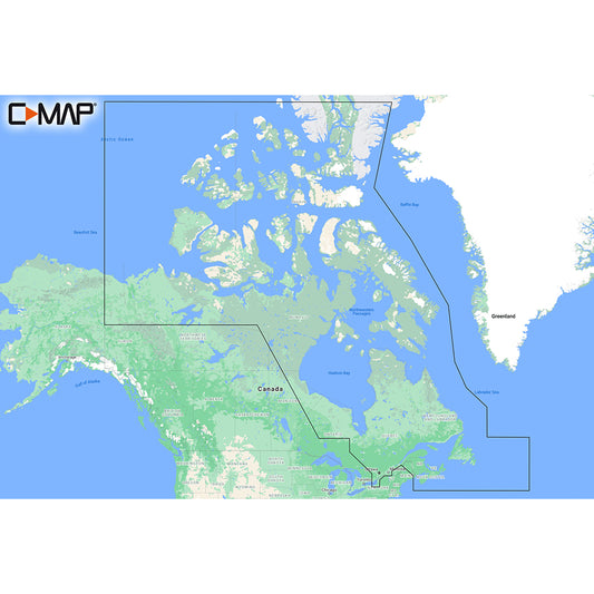 C-MAP M-NA-Y209-MS Canada North  East REVEAL Coastal Chart [M-NA-Y209-MS] | C-Map Reveal by C-MAP 