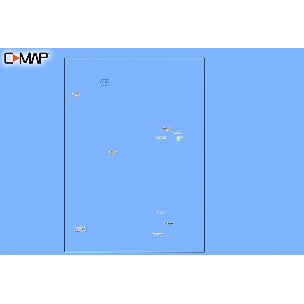 C-MAP M-NA-Y210-MS Hawaii Marshall Islands French Polynesia REVEAL Coastal Chart [M-NA-Y210-MS] | C-Map Reveal by C-MAP 