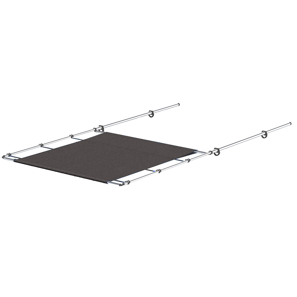 SureShade PTX Power Shade - 69" Wide - Stainless Steel - Grey [2021026260]