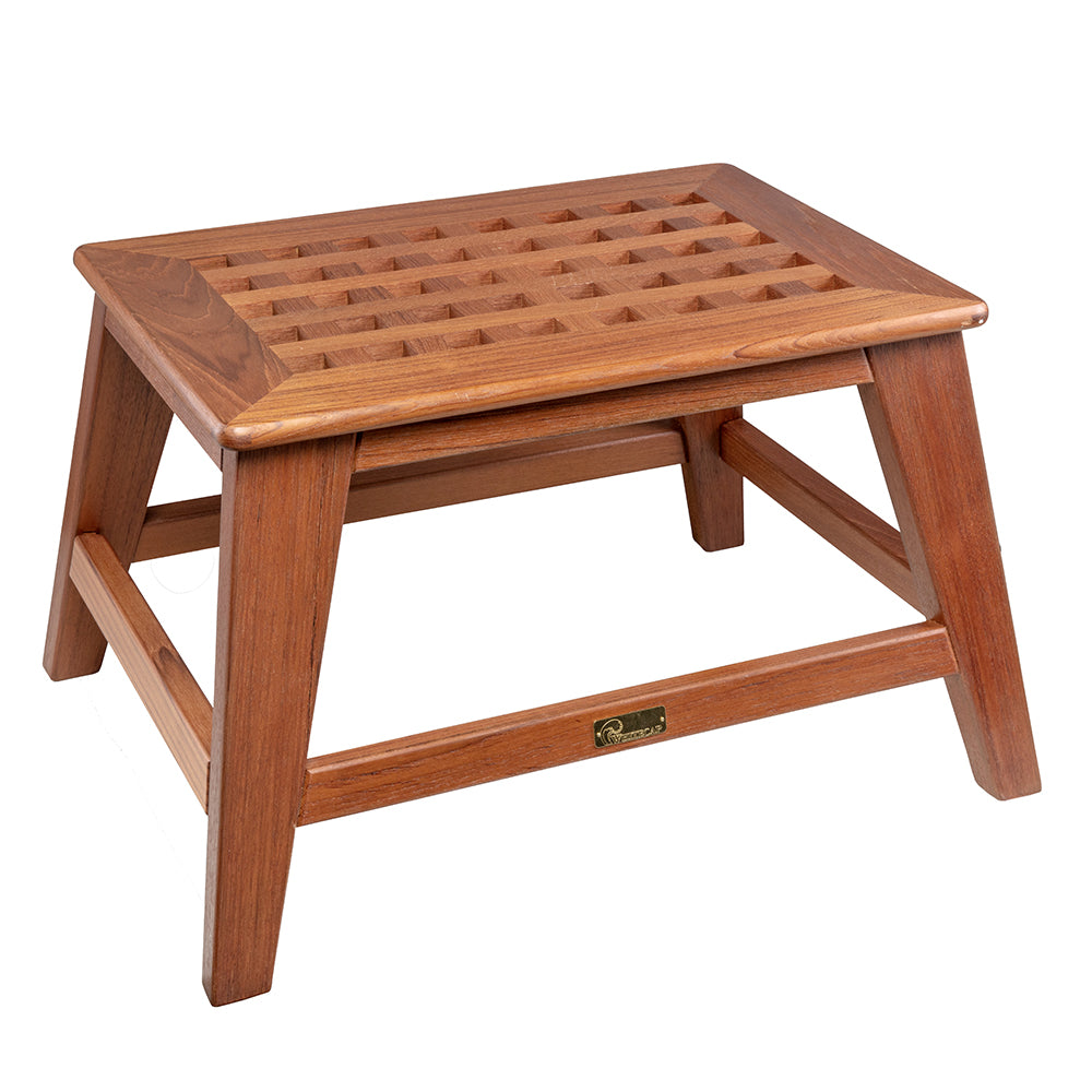 Whitecap Step Stool - Teak [60088]