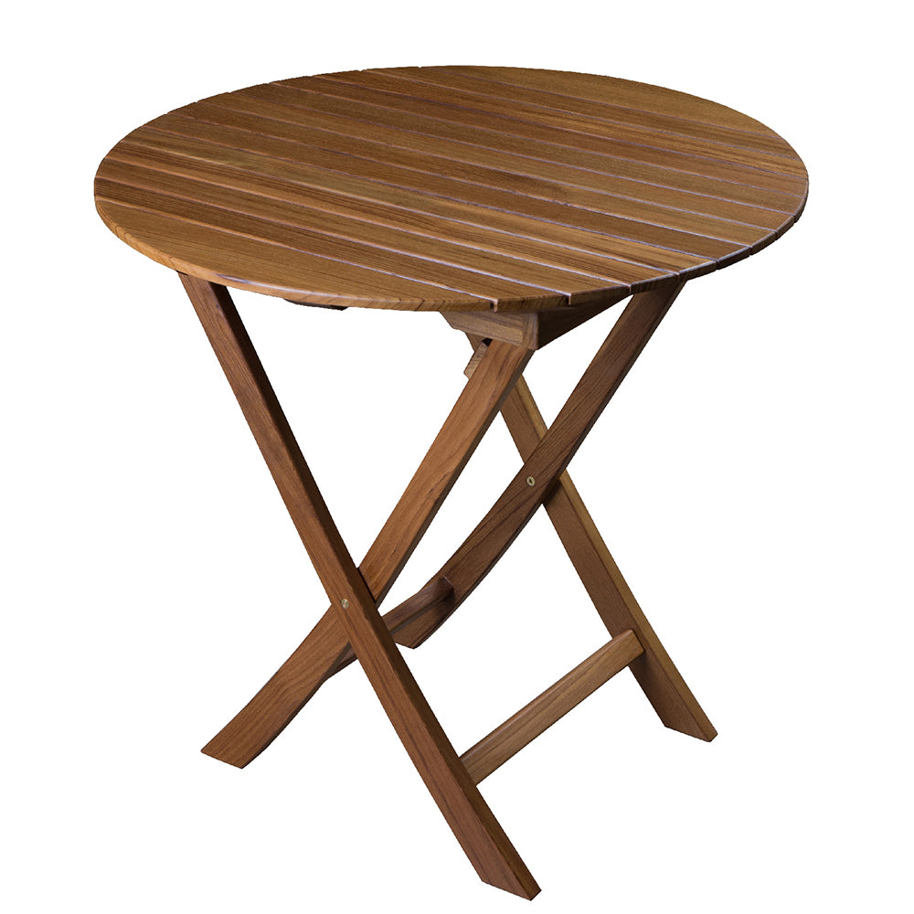 Whitecap Round Slat Table - Teak [63057]