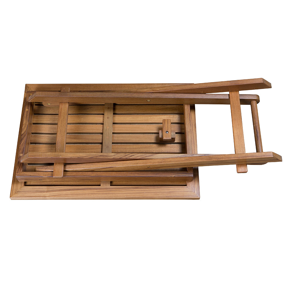 Whitecap Folding Slat Table - Teak [63058]