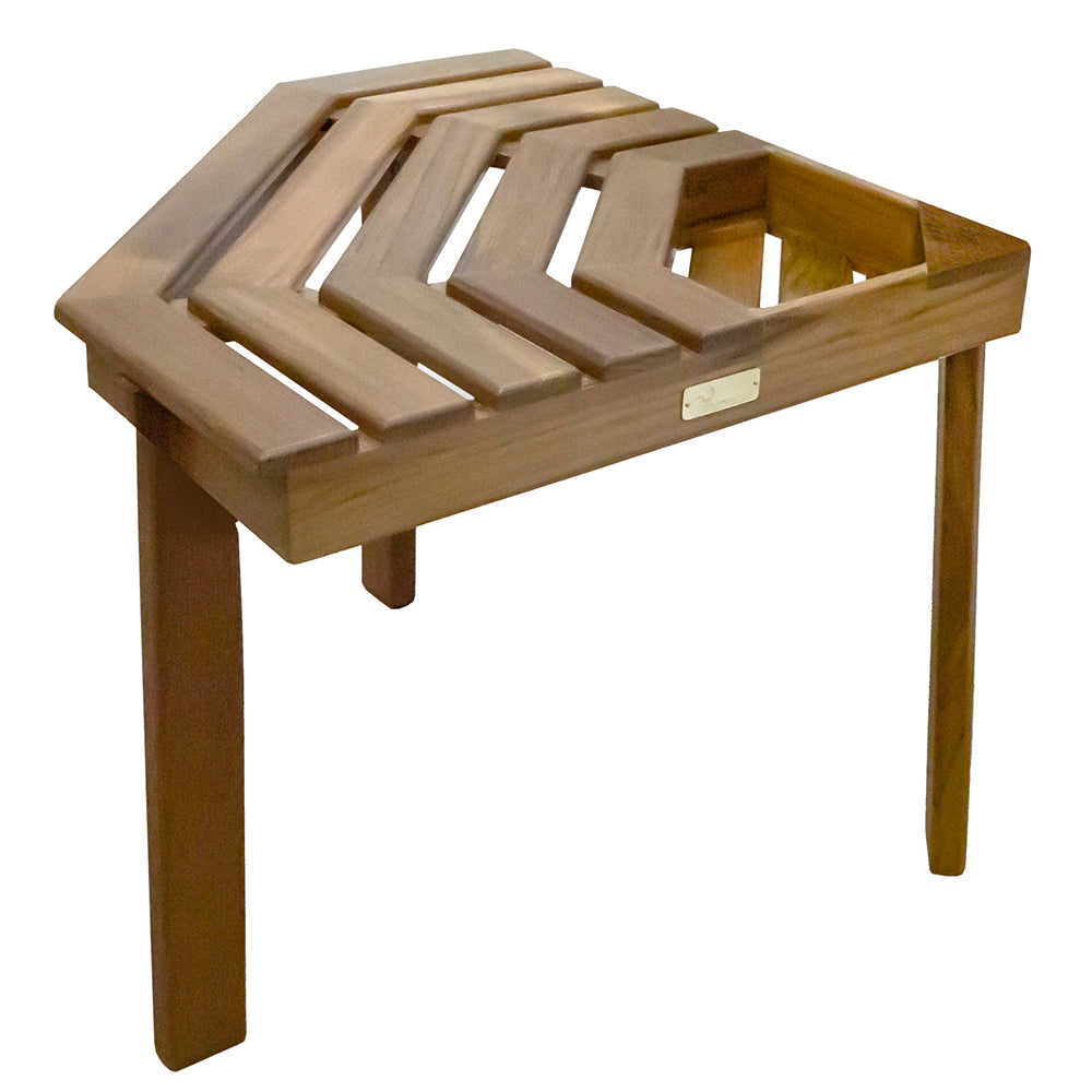 Whitecap Shower/Corner Stool - Teak [63106]