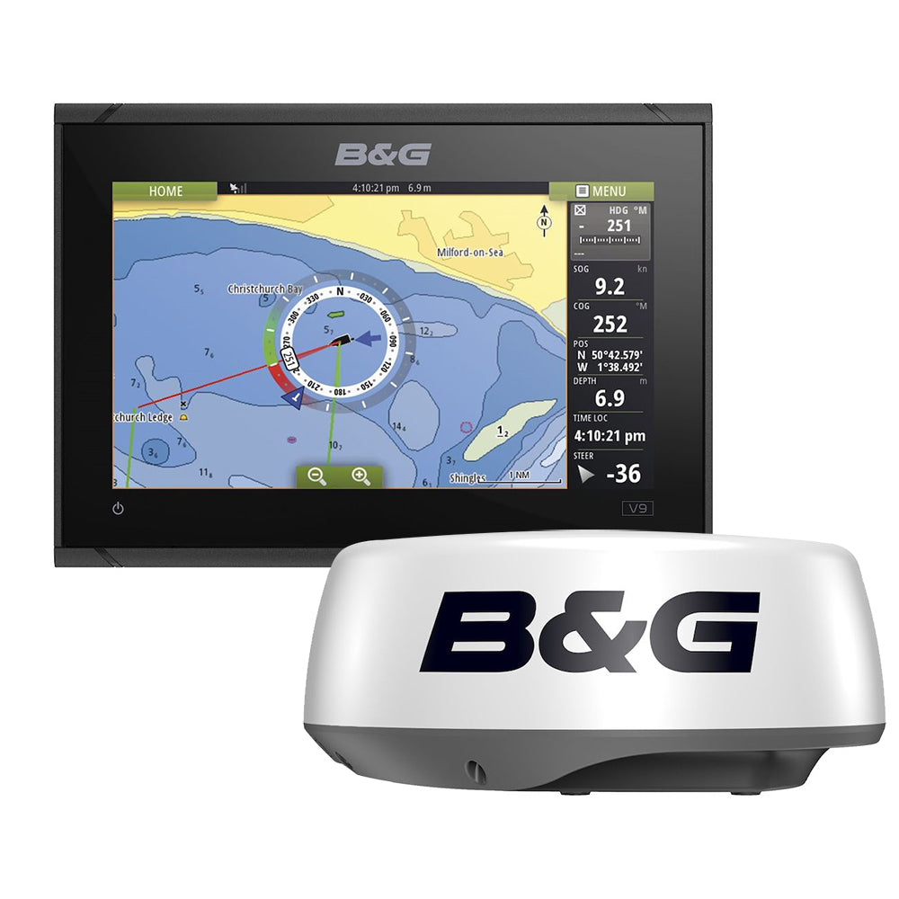 BG Vulcan 9 Radar Bundle w/HALO20 Radar [000-15620-001] | GPS - Chartplotters by B&G 