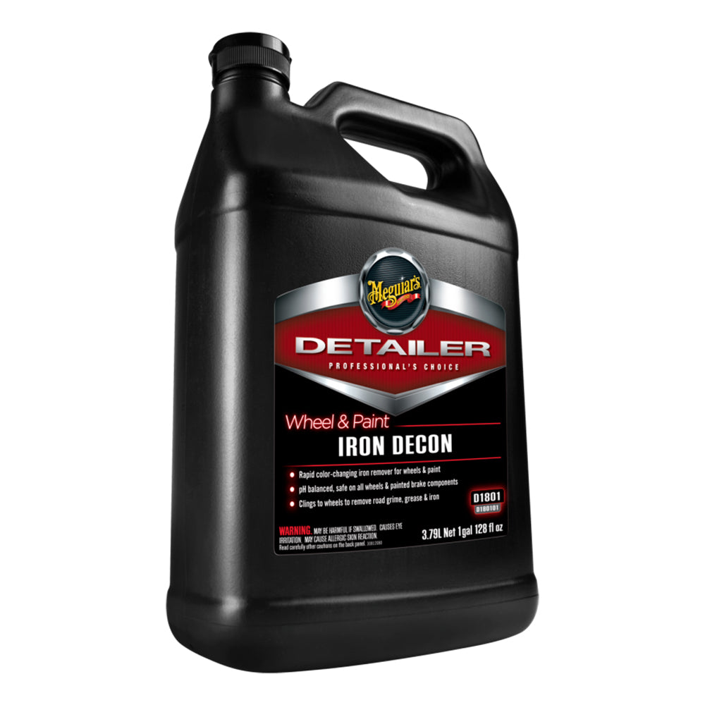 Meguiars Wheel  Paint Iron DECON - Pro-Strength Iron Remover - 1 Gallon