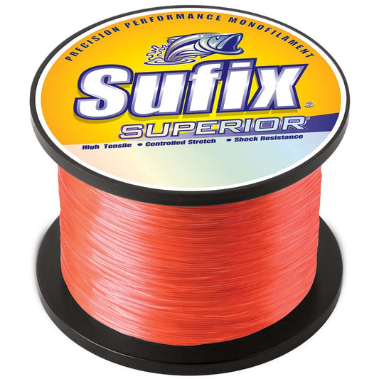 Sufix Superior Neon Fire Monofilament - 130lb - 820 yds [647-792]