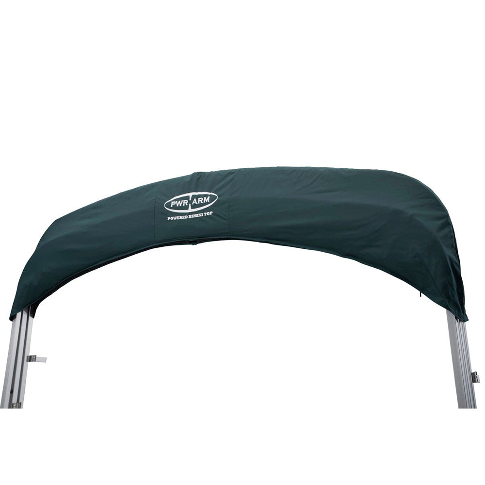 SureShade Power Bimini - Clear Anodized Frame - Green Fabric [2020000303]