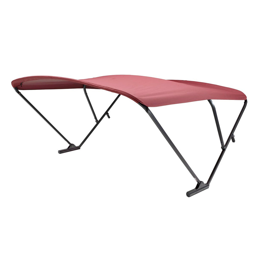 SureShade Power Bimini - Black Anodized Frame - Burgandy Fabric [2020000306]