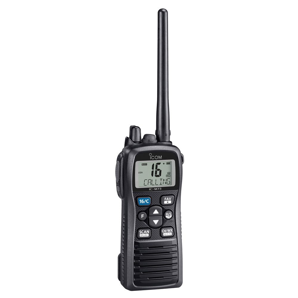 Icom M73 Submersible Handheld VHF Marine Radio - 6W [M73 61] | VHF - Handheld by Icom 