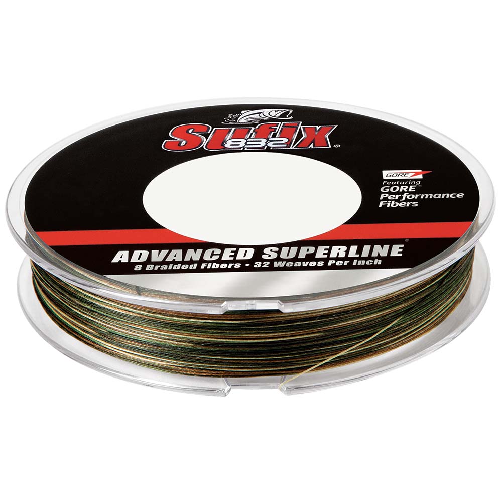 Sufix 832 Advanced Superline Braid - 8lb - Camo - 300 yds [660-108CA]