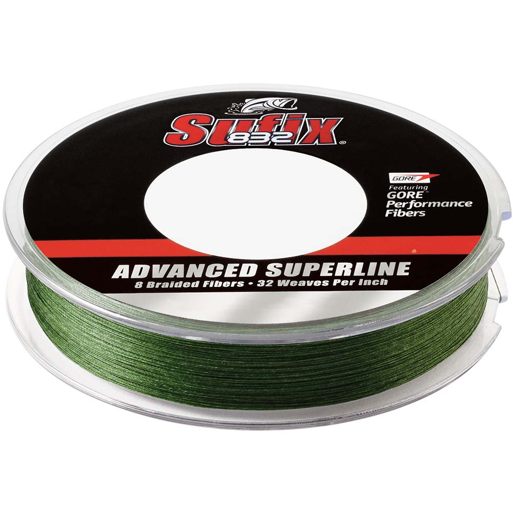 Sufix 832 Advanced Superline Braid - 30lb - Low-Vis Green - 150 yds [660-030G]