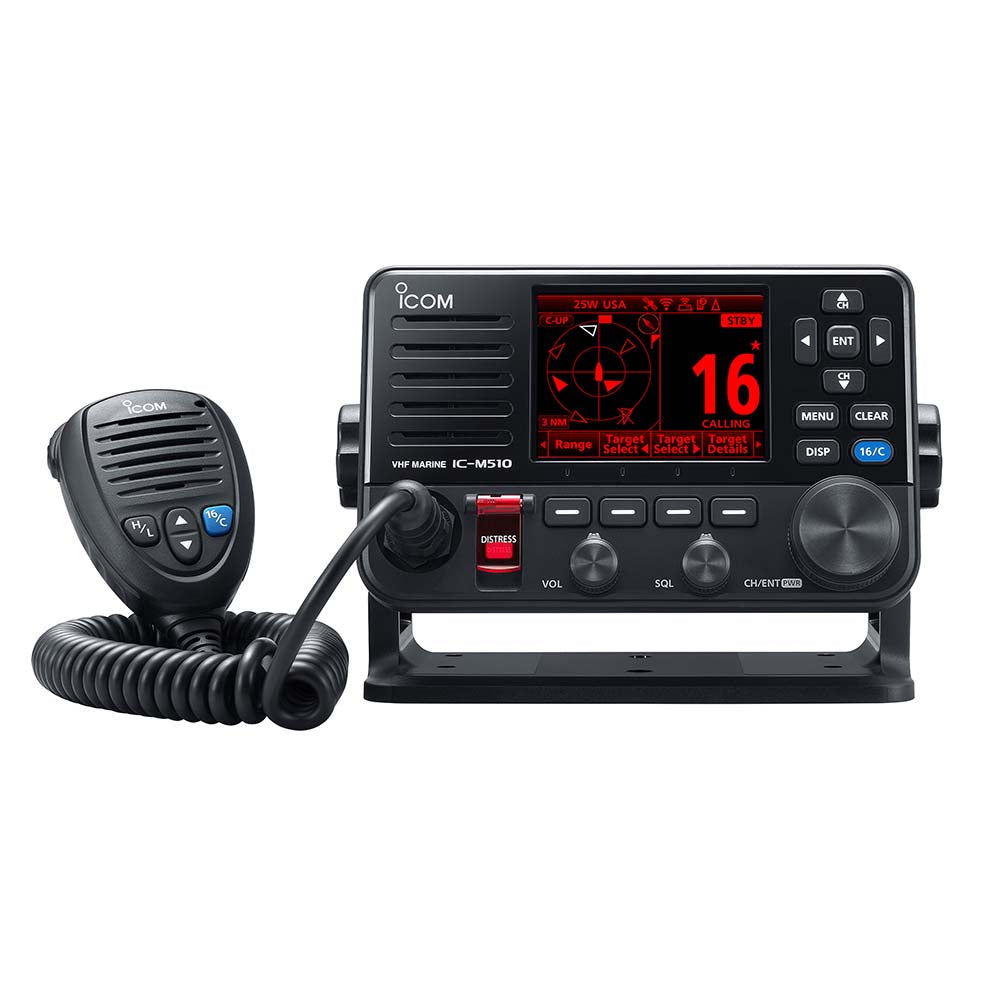 Icom M510 VHF Marine Radio [M510 11] | VHF - Fixed Mount by Icom 