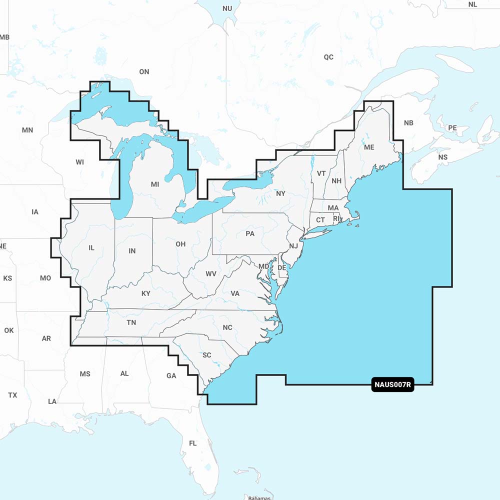 Navionics+ NAUS007R - U.S. East [010-C1370-30]