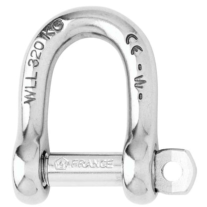 Wichard Self-Locking D Shackle - Diameter 4mm - 5/32" [01201]