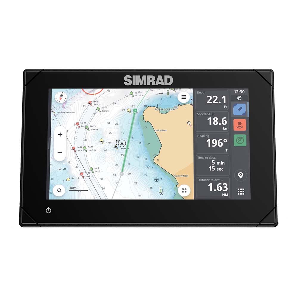 Simrad NSX 3007 7" Combo Chartplotter  Fishfinder - Display Only - No Transducer [000-15214-001] | GPS - Fishfinder Combos by Simrad 