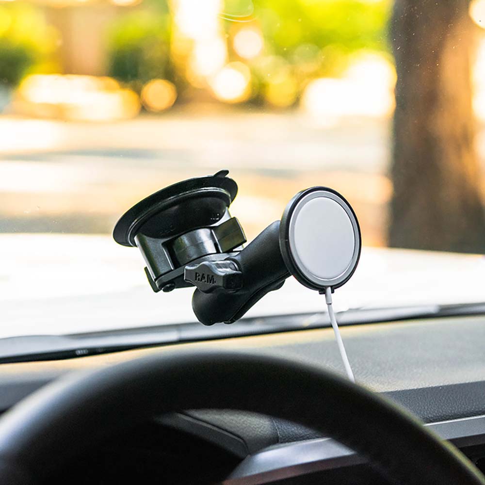 RAM Mount RAM Twist-Lock Suction Cup Mount f/Apple MagSafe