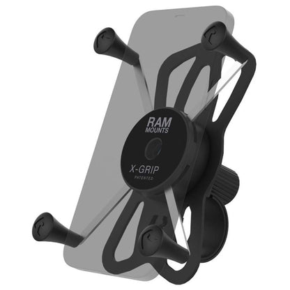 RAM Mount RAM X-Grip Large Phone Mount w/RAM Tough-Strap Handlebar Base