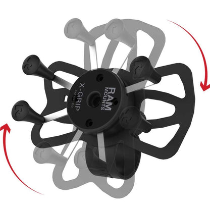 RAM Mount RAM X-Grip Phone Mount w/RAM Tough-Strap Handlebar Base