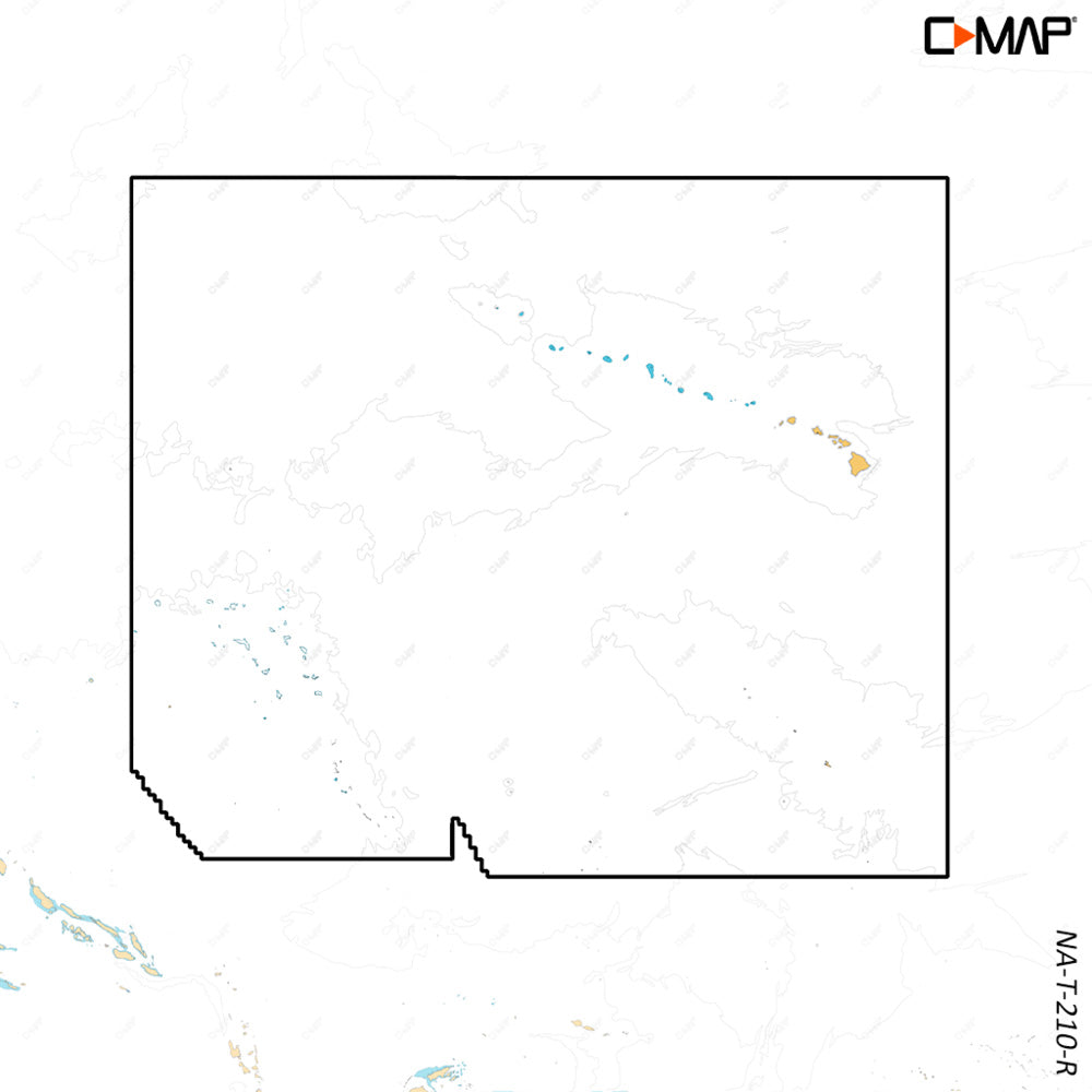 C-MAP REVEAL X - Hawaii Marshall Islands French Polynesia [M-NA-T-210-R-MS] | C-Map Discover x / Reveal X by C-MAP 