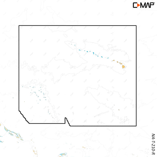 C-MAP REVEAL X - Hawaii Marshall Islands French Polynesia [M-NA-T-210-R-MS] | C-Map Discover x / Reveal X by C-MAP 