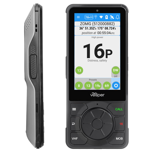 Vesper Cortex H1P Portable/Wireless/Rechargeable Handset w/Charging Cradle [010-02816-10] | Accessories by Vesper 