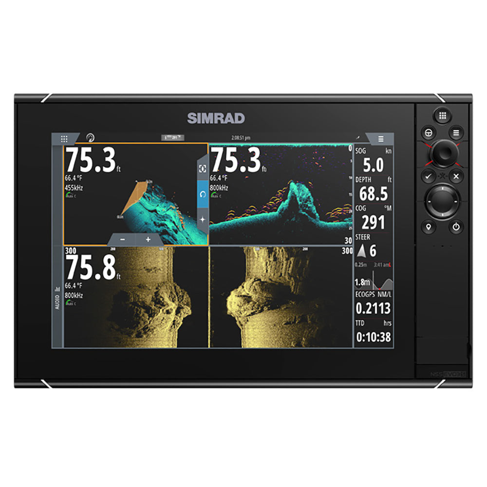 Simrad NSS12 evo3S Combo Multi-Function Chartplotter/Fishfinder - No HDMI Video Outport [000-15403-002] | GPS - Fishfinder Combos by Simrad 