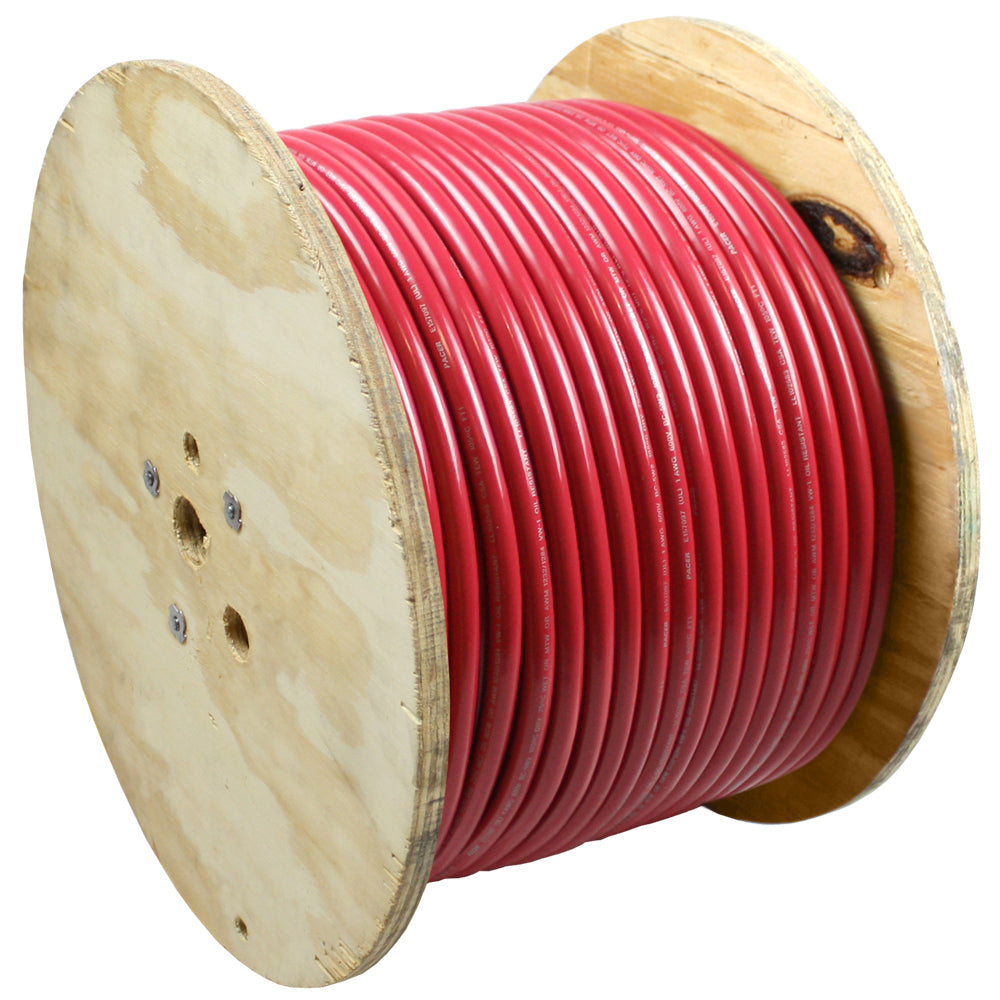 Pacer Red 4 AWG Battery Cable - 500