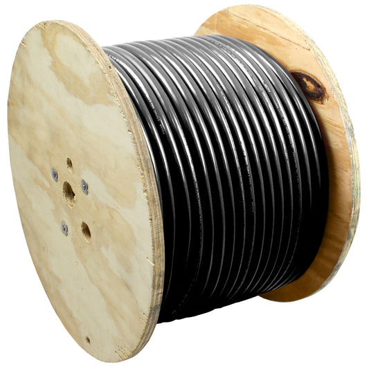 Pacer Black 2 AWG Battery Cable - 500