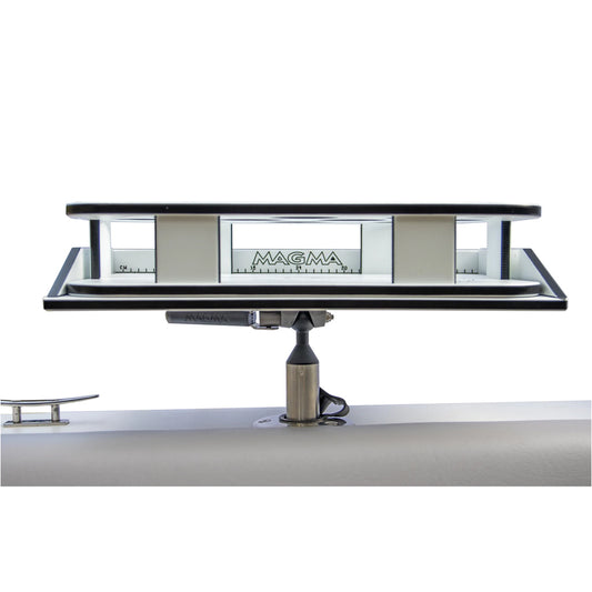 Magma Rectangle Party Table w/Fillet Table  LeveLock Mount