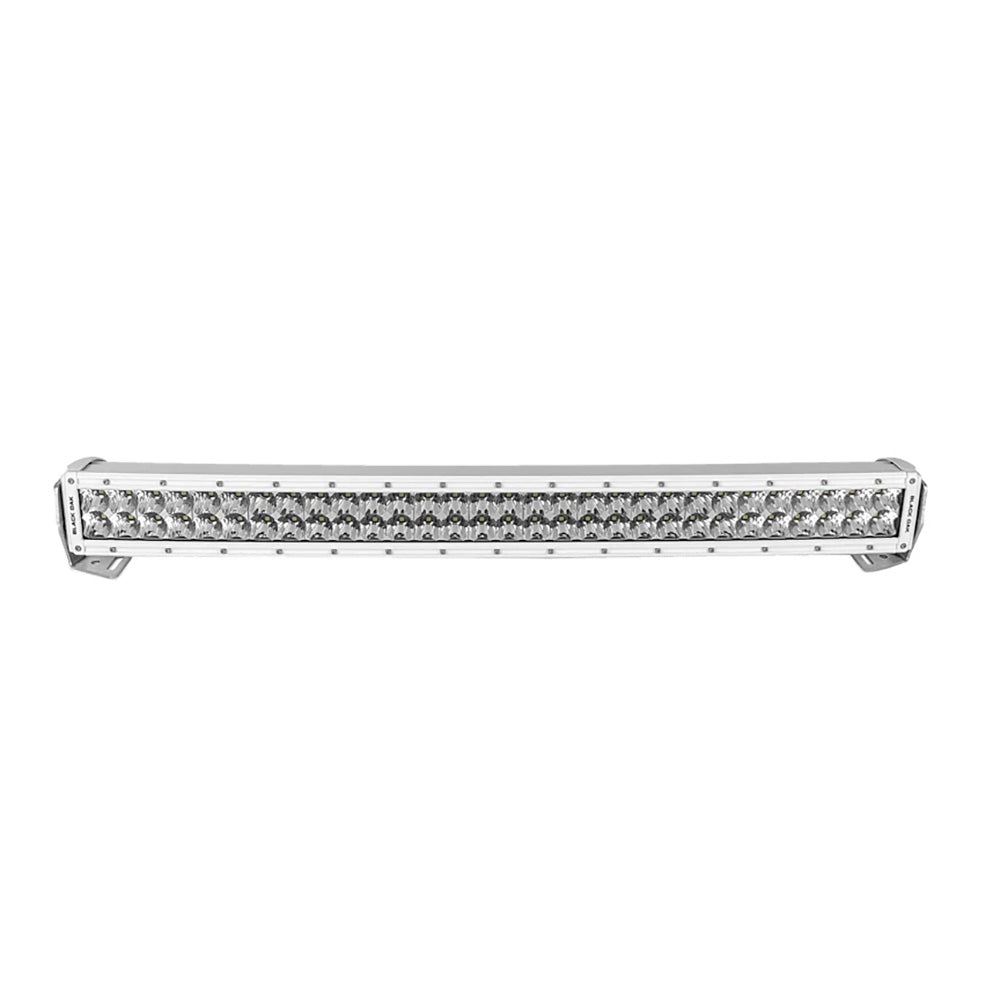 Black Oak Pro Series 3.0 Curved Double Row 30" LED Light Bar - Combo Optics - White Housing