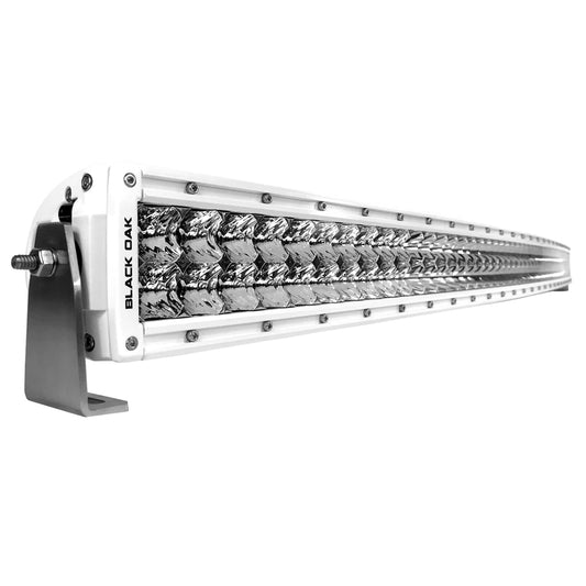 Black Oak Pro Series Curved Double Row Combo 50" Light Bar - White [50CCM-D5OS]