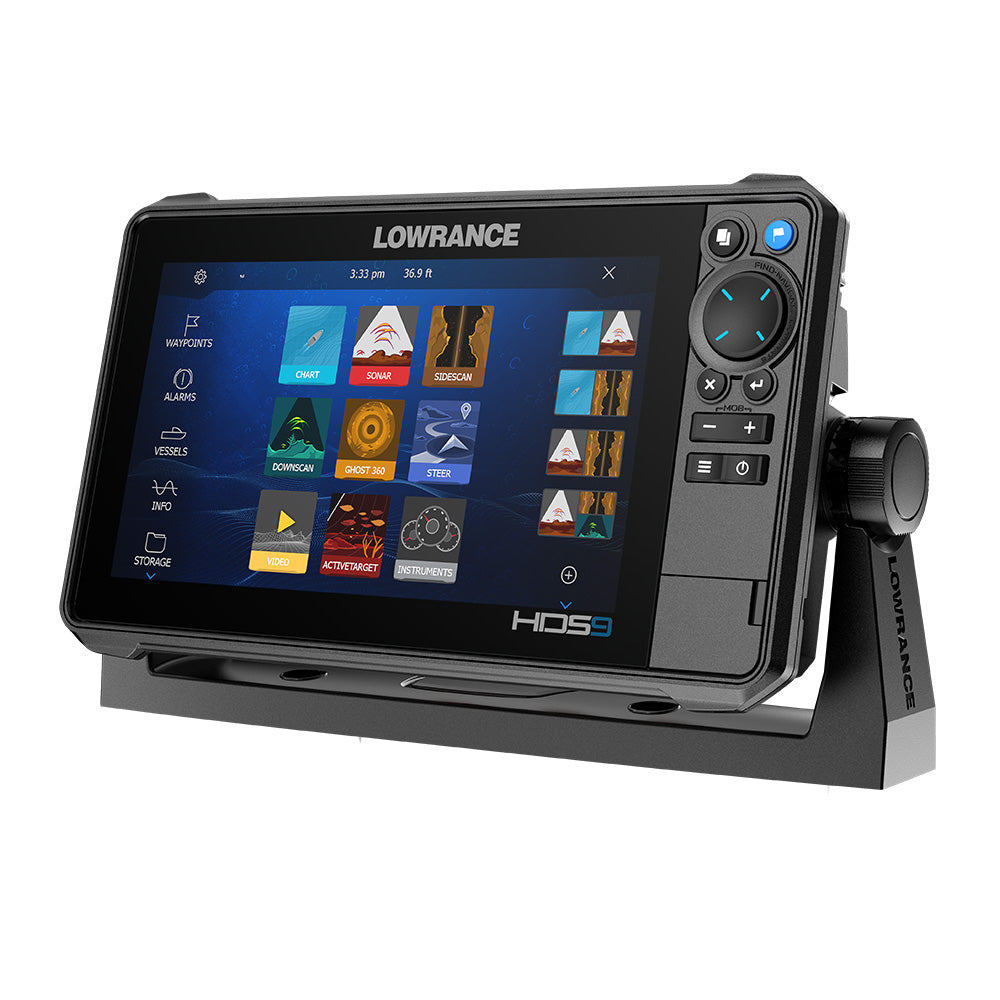 Lowrance HDS PRO 9 - w/ Preloaded C-MAP DISCOVER OnBoard - No Transducer [000-15996-001] | GPS - Fishfinder Combos by Lowrance 