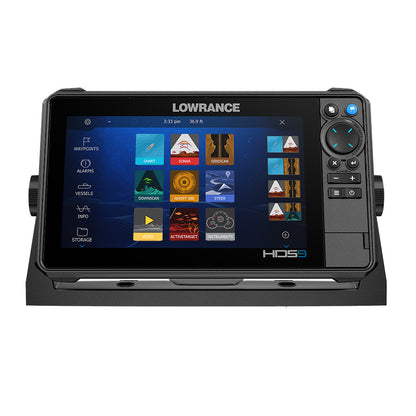 Lowrance HDS PRO 9 - w/ Preloaded C-MAP DISCOVER OnBoard - No Transducer [000-15996-001] | GPS - Fishfinder Combos by Lowrance 