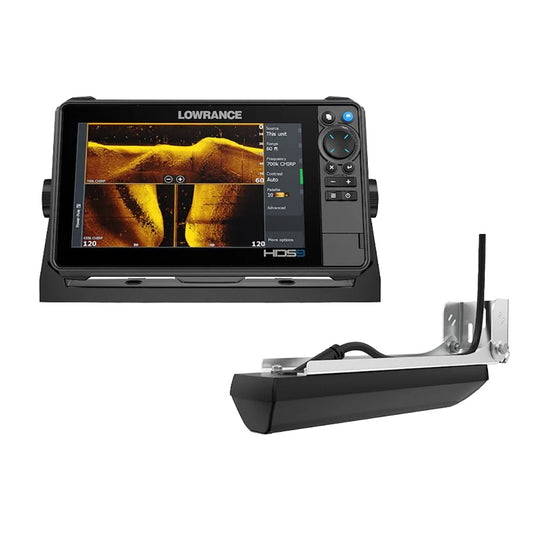 Lowrance HDS PRO 9 - w/ Preloaded C-MAP DISCOVER OnBoard  Active Imaging HD Transducer [000-15981-001] | GPS - Fishfinder Combos by Lowrance 