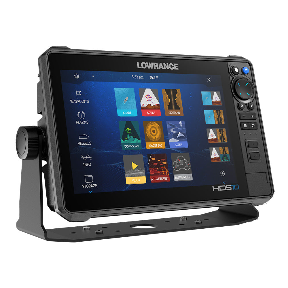 Lowrance HDS PRO 10 - w/ Preloaded C-MAP DISCOVER OnBoard - No Transducer [000-15999-001] | GPS - Fishfinder Combos by Lowrance 